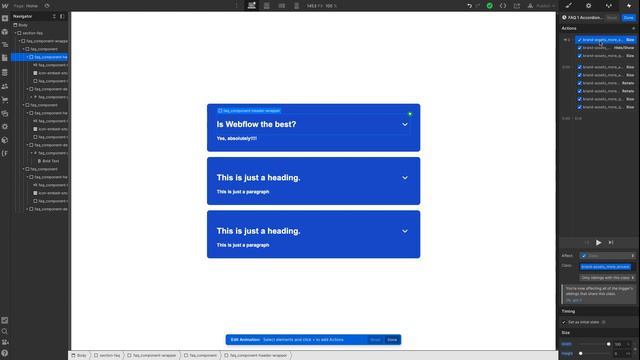 The One Tab Only Open Accordion in Webflow смотреть онлайн