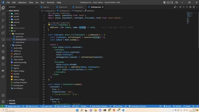 React Native Tutorial : Todo List App - Overview смотреть онлайн