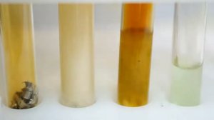 Реакции металлов с азотной кислотой. Химический опыт