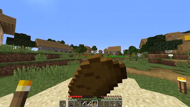 Нашёл СПАВНЕР и АЛМАЗЫ в ПЕРВОЙ же серии ВЫЖИВАНИЯ в MINECRAFT - Классическое выживание #1 смотреть онлайн