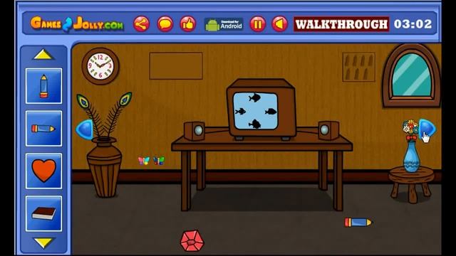 Escape From Simple Wooden House Walkthrough - Games2Jolly смотреть онлайн