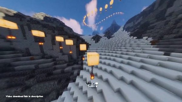 2 Hours of Relaxing Minecraft Parkour (Scenic, Ambient, Download)