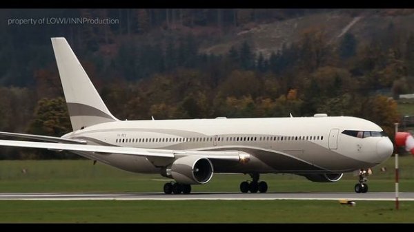 P4-MES 'THE BANDIT' (ROMAN ABRAMOVICH) BOEING 767-300ER AT INNSBRUCK