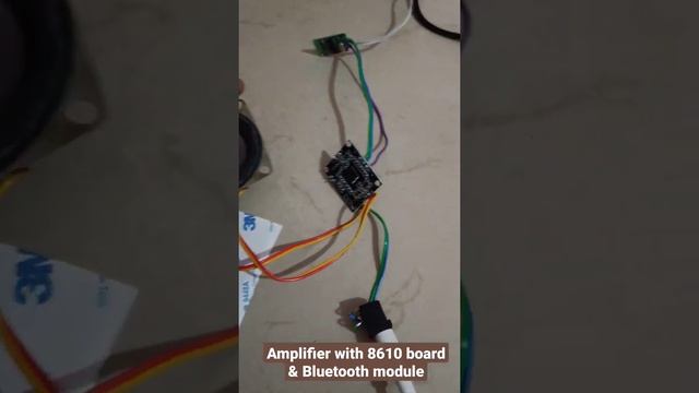 amplifier with 8610 board | Bluetooth module смотреть онлайн