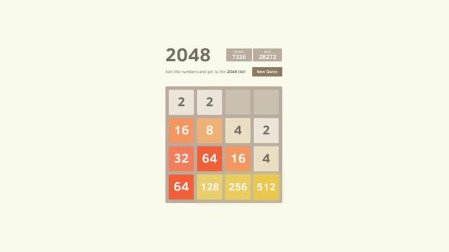 How to win 2048 - 4 simple rules смотреть онлайн