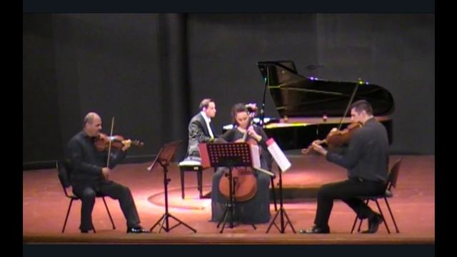 Con Aire de Tango by A.Cordelus - Piano Quartett, concert live - Beyrouth - Lebanon смотреть онлайн