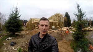 Каркасный дом на ленточном фундаменте