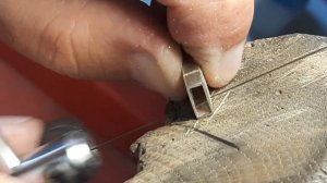 Меняем замок на серебряной цепочке