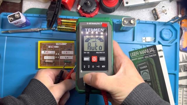 Multimetro automático TESMEN TM-510 смотреть онлайн