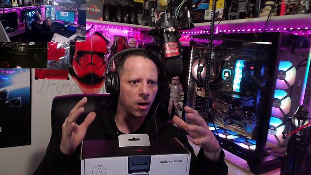 Audio Technica ATH M40X Unboxing  A Gamers Impression... WHOA!