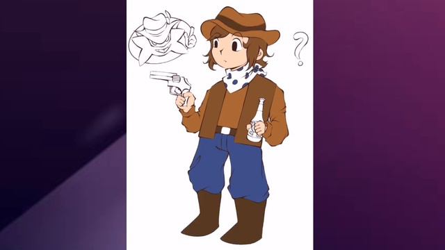 Clover w/ Gun :) | UT Yellow Speedpaint смотреть онлайн