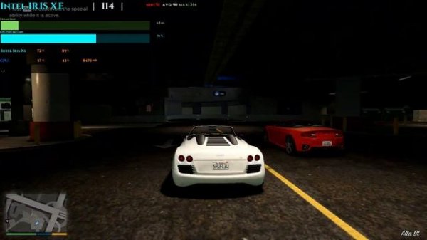 Intel IRIS XE Graphics in GTA 5 | 2021