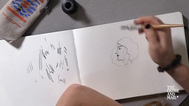 Drawing With: Why this illustrator works with 'laborious' tools and unruly ink смотреть онлайн