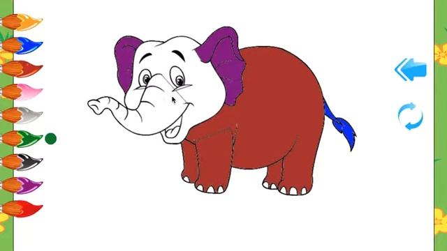 Drop Colors Kids Game - Animals смотреть онлайн