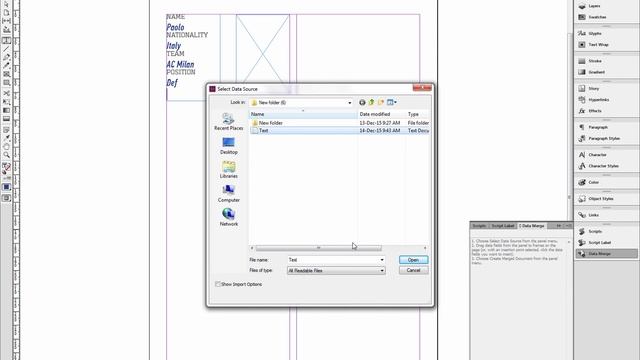 Using Indesign for catalogs with inline merge смотреть онлайн