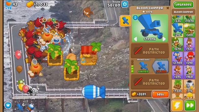 The BLOONCHIPPER Tower Mod In Bloons TD 6! смотреть онлайн