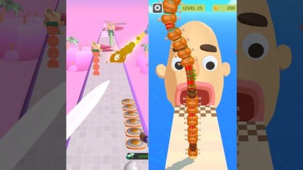 Sandwich Stack 3D | Sandwich Runner - Gameplay Walkthrough Part 2 (iOS, Android)