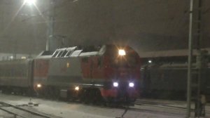 «Какой же у ЭП2К красивый звук))» ЭП2К-?. С вагоном дефектоскопом СВД-1-МТ.