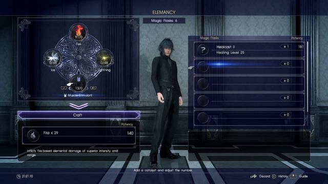 Final Fantasy XV - How to increase quantity of Spells/How to get more Casts per Spell смотреть онлайн