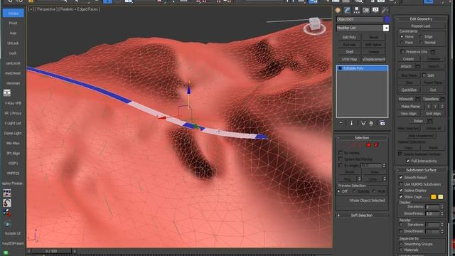 SplineLand 3ds max plugin tutorial смотреть онлайн