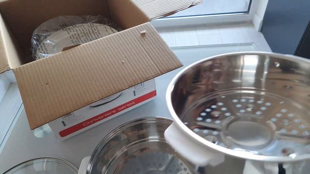 Tefal Steamer VC145130 - unboxing смотреть онлайн