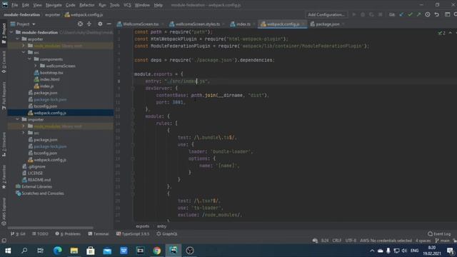 Module Federation - микросервисы frontend смотреть онлайн