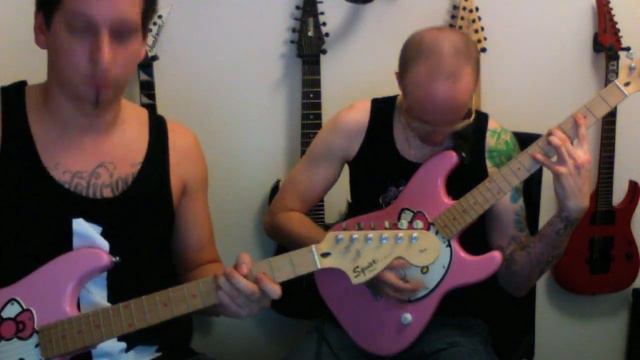 Hello Kitty Guitar Squad - Arms Of Sorrow Guitar Cover смотреть онлайн