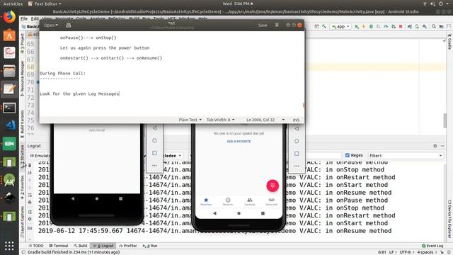 22 Boradcast Receiver Part 4 Working with Logs and Broadcast receiver смотреть онлайн