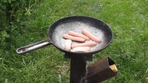 Ракетная Печь без колосников  своими руками.Rocket-type wood-burning stove