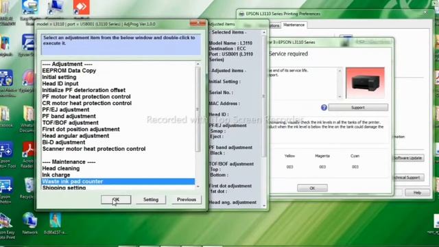 Epson L3110 Adjustment Program Free Download || Epson L3110, L3115, L3116, L3150 resetter || Servic смотреть онлайн
