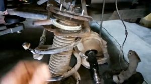 Замена передних стоек Форд Транзит / Ford Transit 2005 г.###