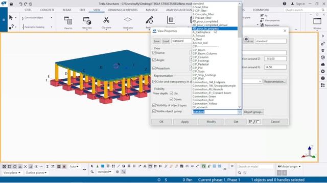 A Complete Project in Tekla Structure | RCC Project In Tekla Structure смотреть онлайн