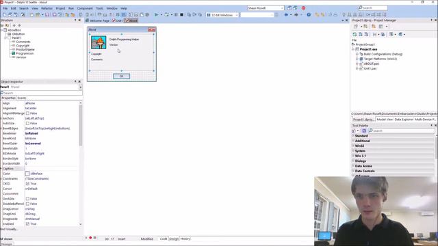 Delphi Programming Series: 33 - AboutBox смотреть онлайн