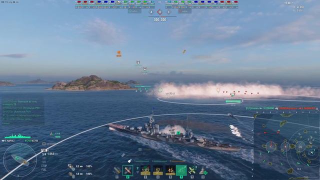 ⚓НАПОЛИ В ПМК⚓ WORLD OF WARSHIPS! #worldofwarships #wows