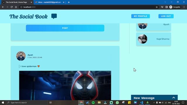 ? Social Media Website | Full Stack Web Development using NodeJS, MongoDB, ExpressJS ? смотреть онлайн