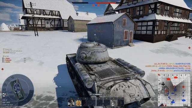 War Thunder : Линия Мажино (Зима) смотреть онлайн