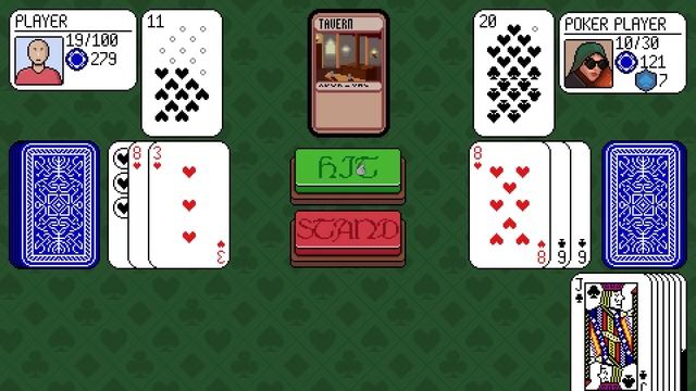 BLACKJACK ROGUELIKE WITH CRAZY CARDS! - DUNGEONS & DEGENERATE GAMBLERS смотреть онлайн