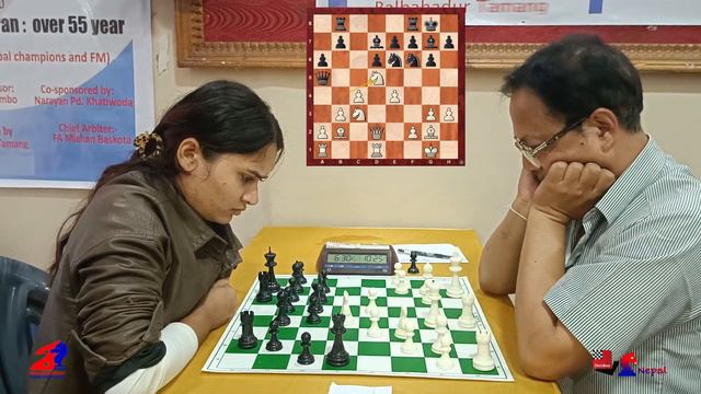 Badri Lal Nepali (2041) Vs. Kritisara Adhikari (1503) | Rapid Chess | смотреть онлайн
