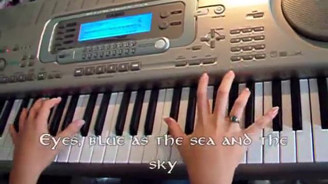 Gently As She Goes & A Hero Comes Home - piano(harp) & lyrics смотреть онлайн