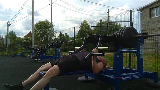 Жим лёжа боковым хватом. смотреть онлайн