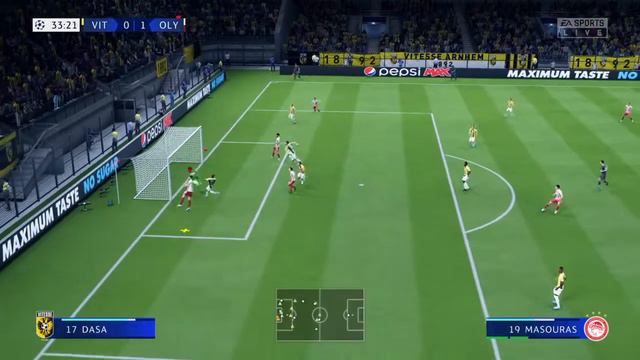 FIFA 20 Champions League - Red Legend's Road - Vitesse vs OLYMPIAKOS смотреть онлайн