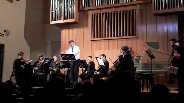 J.S.Bach - Orchestral Suite №2 (b-minor) BWV 1067 for flute & strings - Ilja Dvoretskiy (flute) смотреть онлайн