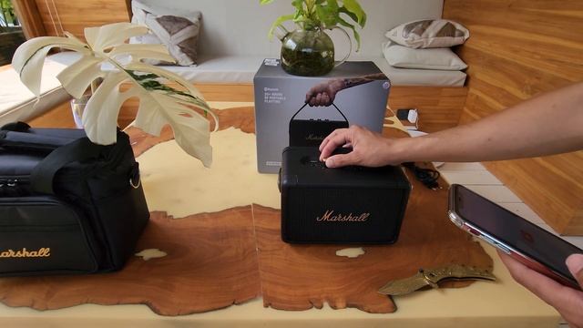 Unboxing marshall kilburn 2 แกะกล่อง จาก Shoppy ศูนย์ไทย смотреть онлайн