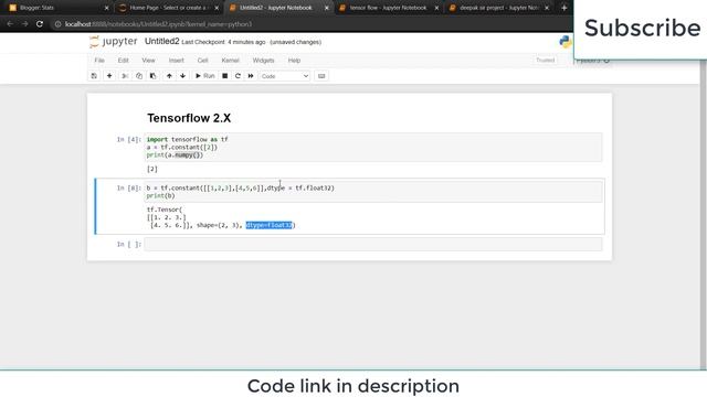 Tensorflow Constant and variable смотреть онлайн