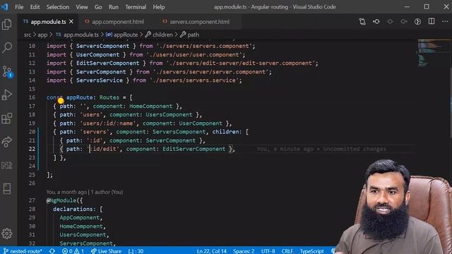 Angular Routing - Nested Routing In Angular || Angular Tutorial смотреть онлайн