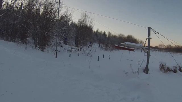 Спуск на ватрушке на горнолыжной базе Снегири смотреть онлайн