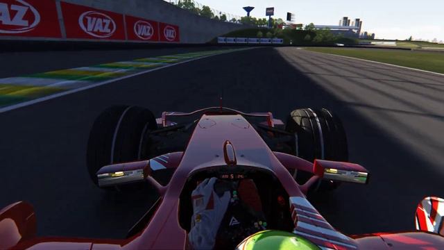 Ferrari 2007 Felipe Massa Onboard - Interlagos Brasil - Assetto Corsa смотреть онлайн