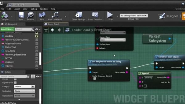 Unreal Engine UE4 Free Leaderboard using Firebase and VaRest plugin