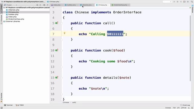 Become a better developer #7 Replacing conditionals with Polymorphism (solution) смотреть онлайн