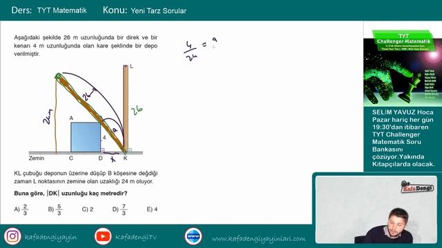 TYT Matematik Ders #64 Yeni Tarz Sorular - Selim Yavuz смотреть онлайн